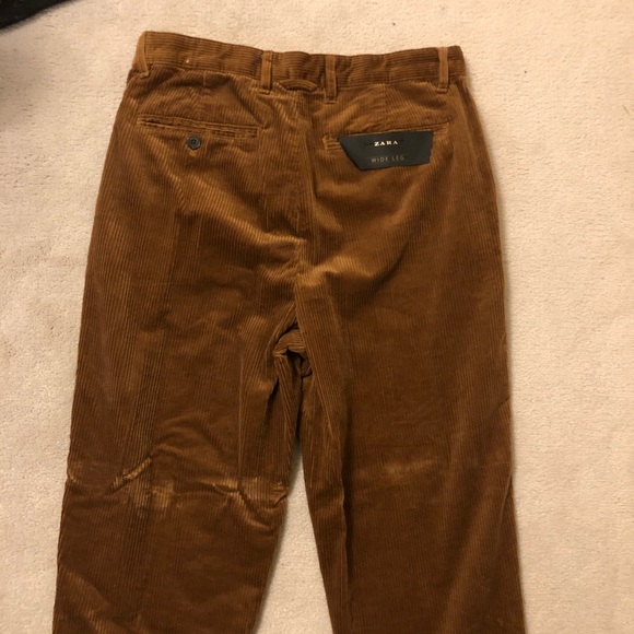 Brand New Zara Corduroy Pants - Picture 2 of 2